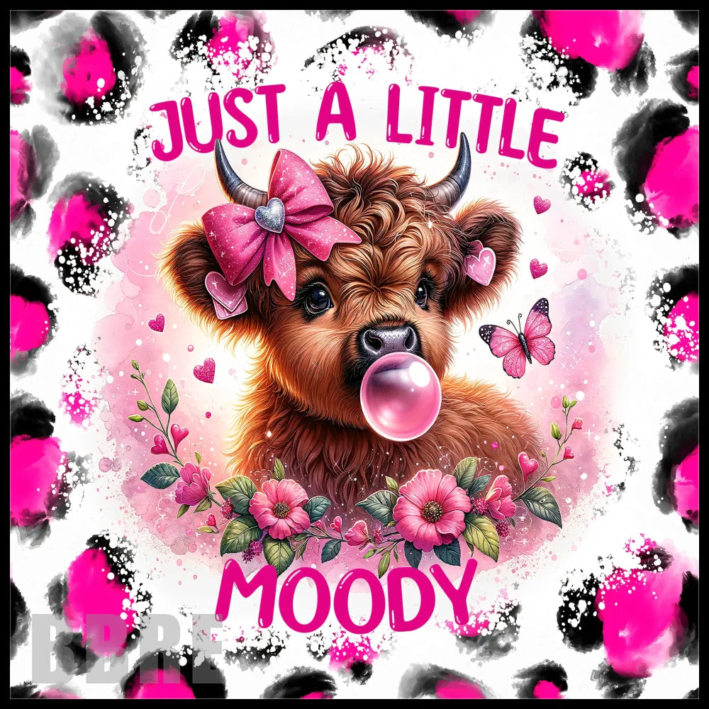 Moody Cow 2 20 OZ Sublimation Wrap