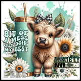 Cute Calf 4 20 OZ Sublimation Wrap