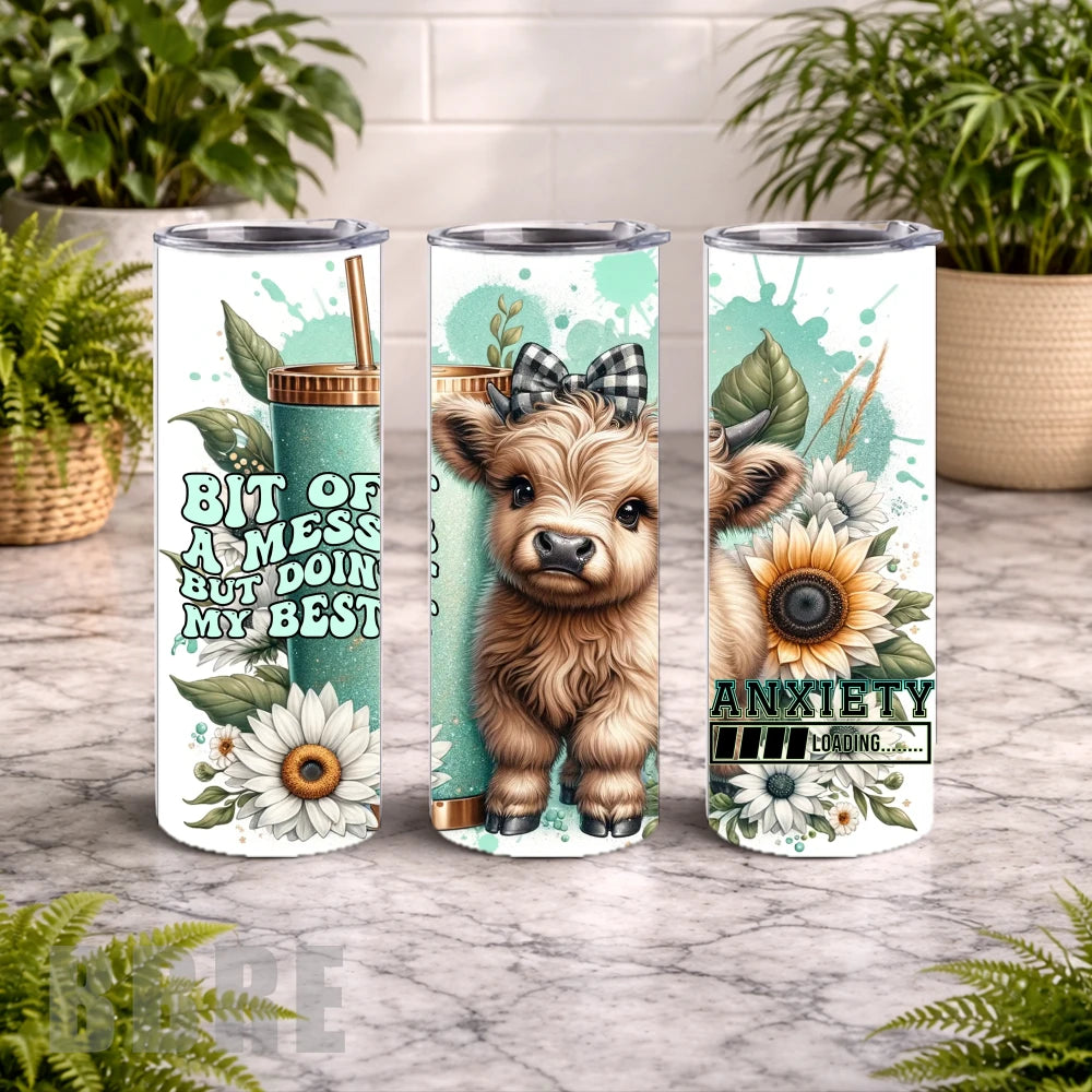 Cute Calf 4 20 OZ Wrap Mockup