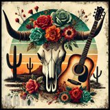 Floral Skull 8 20 OZ Sublimation Wrap