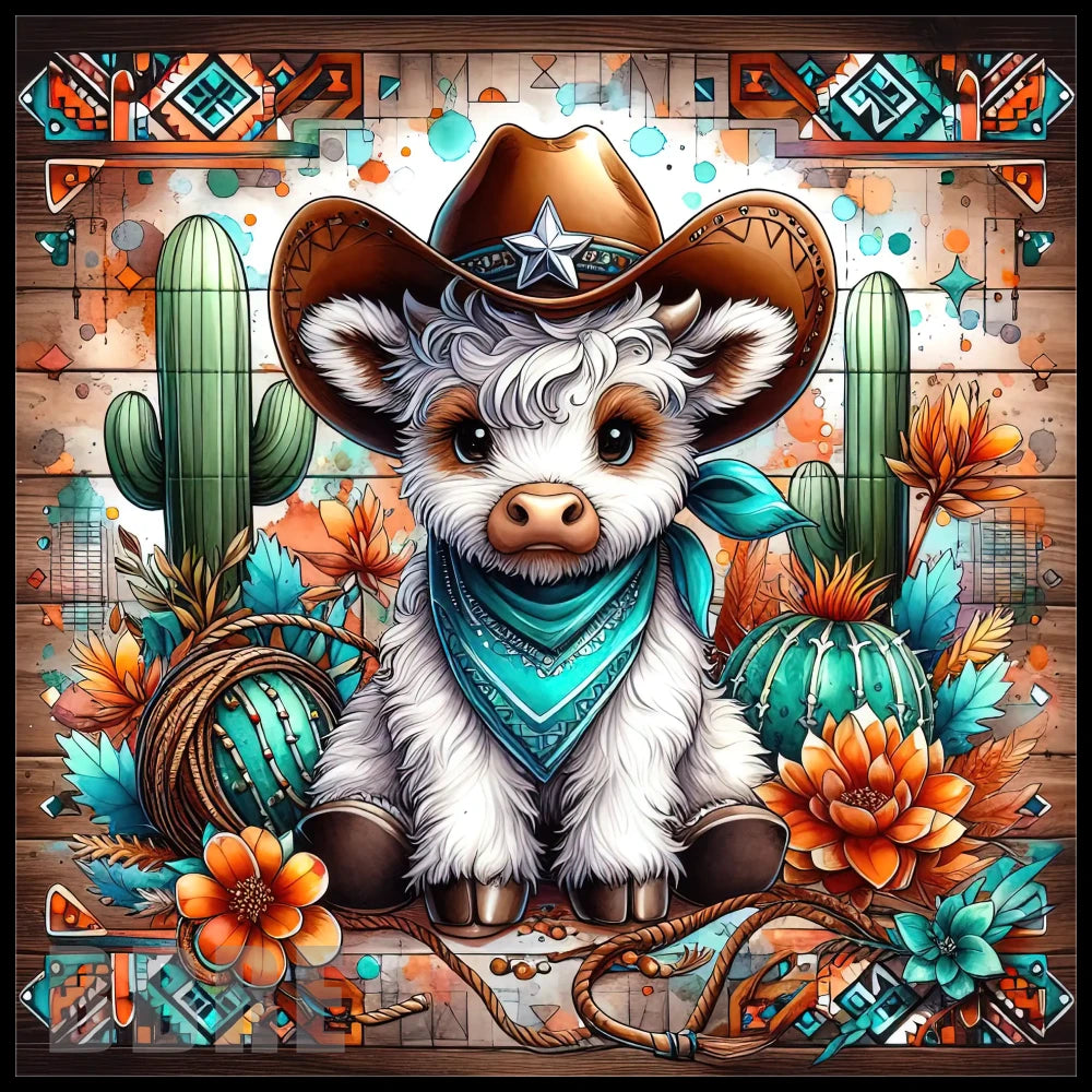 Cowboy Calf 2 20 OZ Sublimation Wrap