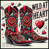 Wild Heart Boots 20 OZ Sublimation Wrap