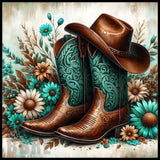 Cowboy Boots 2 20 OZ Sublimation Wrap