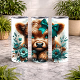 Fluffy Calf 20 OZ Wrap Mockup