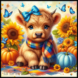 Highland Cow 5 20 OZ Sublimation Wrap