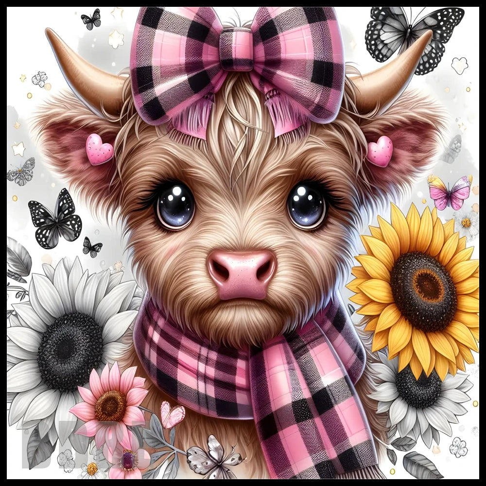 Cute Cow 8 20 OZ Sublimation Wrap