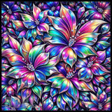 Colorful Floral 20 OZ Sublimation Wrap