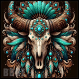 Buffalo Skull 6 20 OZ Sublimation Wrap