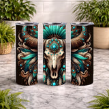 Buffalo Skull 6 20 OZ Wrap Mockup