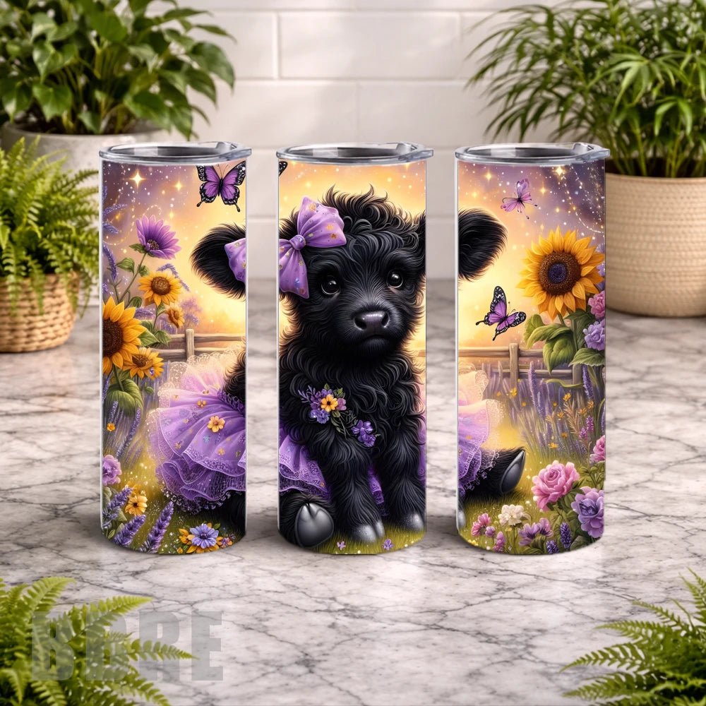 Cute Puppy 4 20 OZ Wrap Mockup
