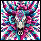 Floral Skull 12 20 OZ Sublimation Wrap