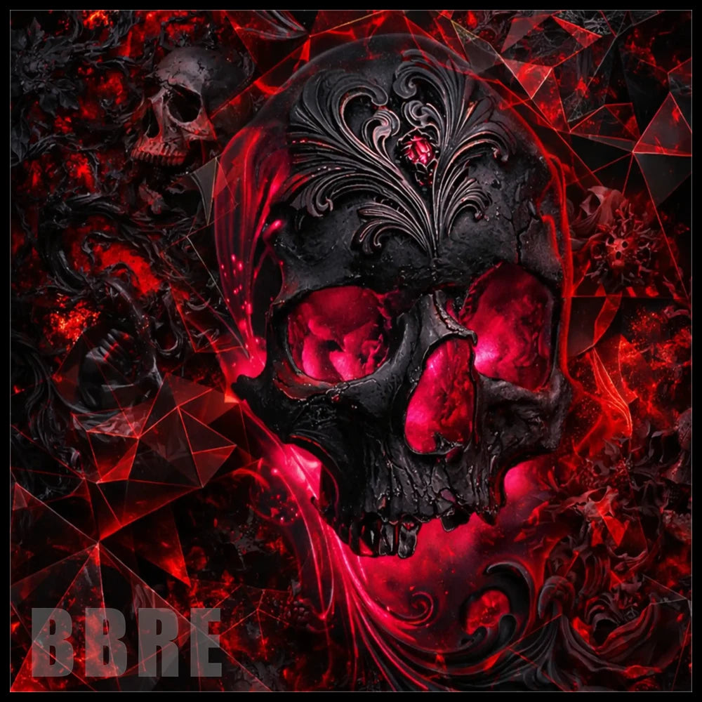 Gothic Skull 13 20 OZ Sublimation Wrap