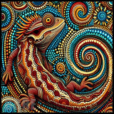 Colorful Lizard 20 OZ Sublimation Wrap