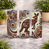 Kangaroo Art 20 OZ Wrap Mockup