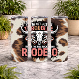 Rodeo Skull 20 OZ Wrap Mockup