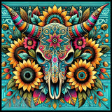 Floral Skull 14 20 OZ Sublimation Wrap
