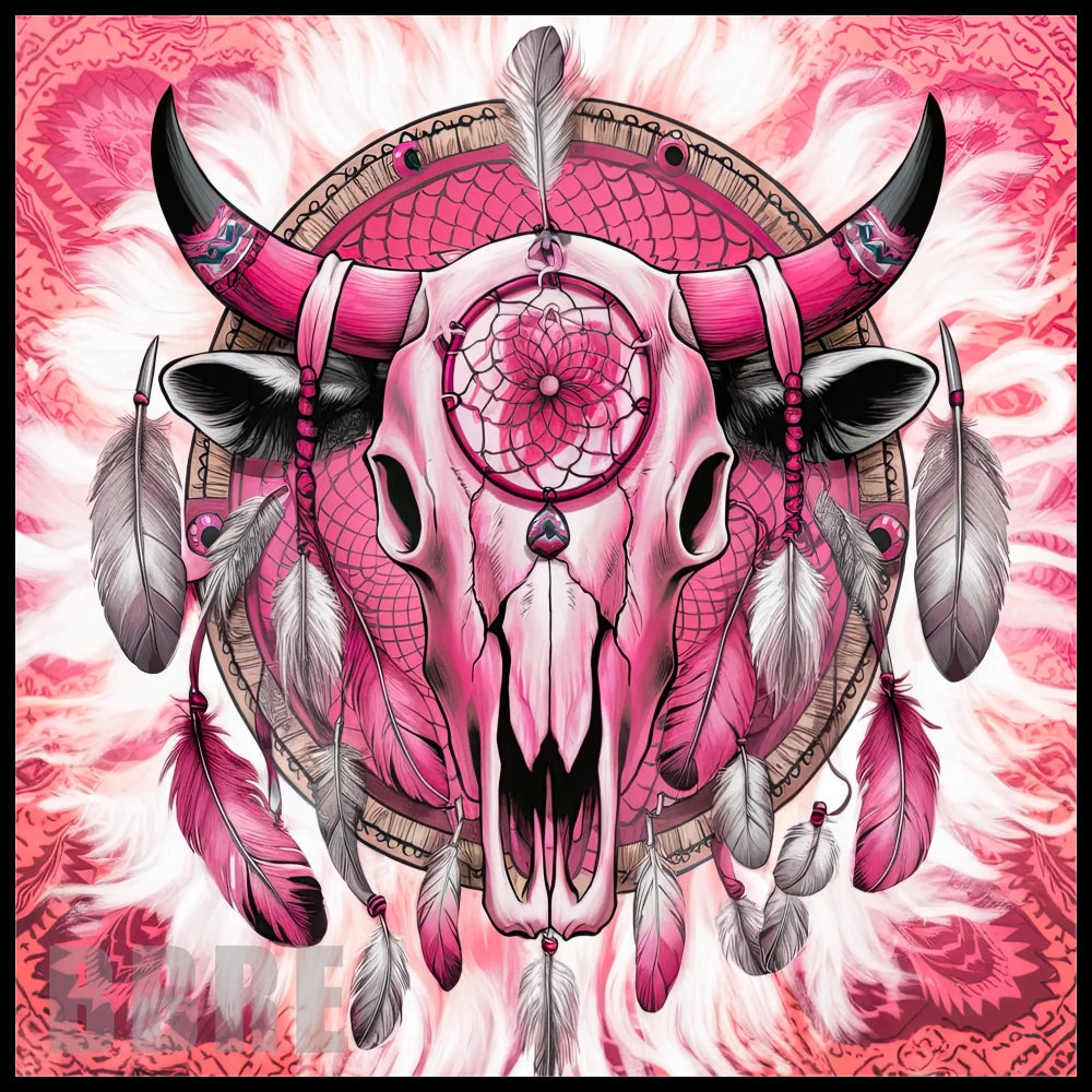 Pink Skull 20 OZ Sublimation Wrap