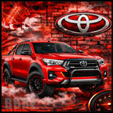 Red Truck 20 OZ Sublimation Wrap