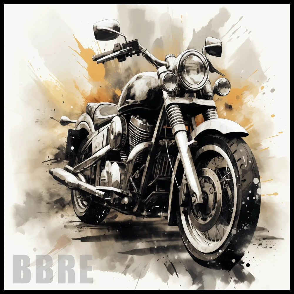 Vintage Motorcycle 20 OZ Sublimation Wrap