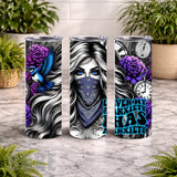 Anxiety Art 20 OZ Wrap Mockup