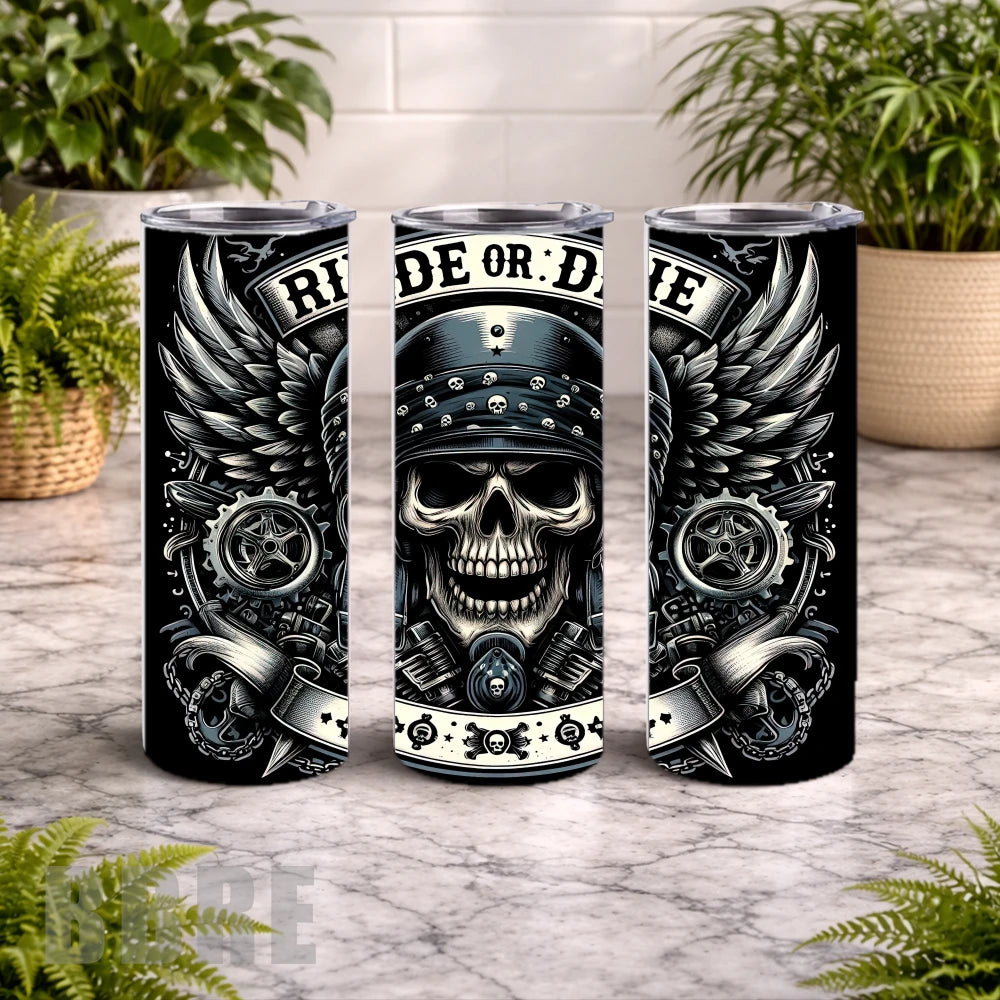 Ride Or Die 3 20 OZ Wrap Mockup