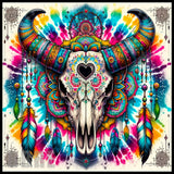 Colorful Skull 20 OZ Sublimation Wrap