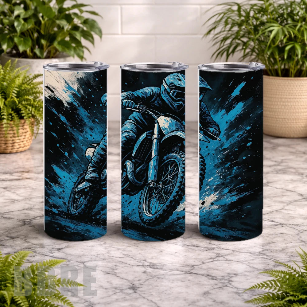 Racing Motocross 2 20 OZ Wrap Mockup