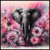 Floral Elephant 6 20 OZ Sublimation Wrap