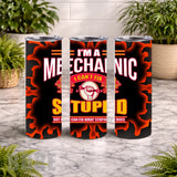 Mechanic Humor 20 OZ Wrap Mockup
