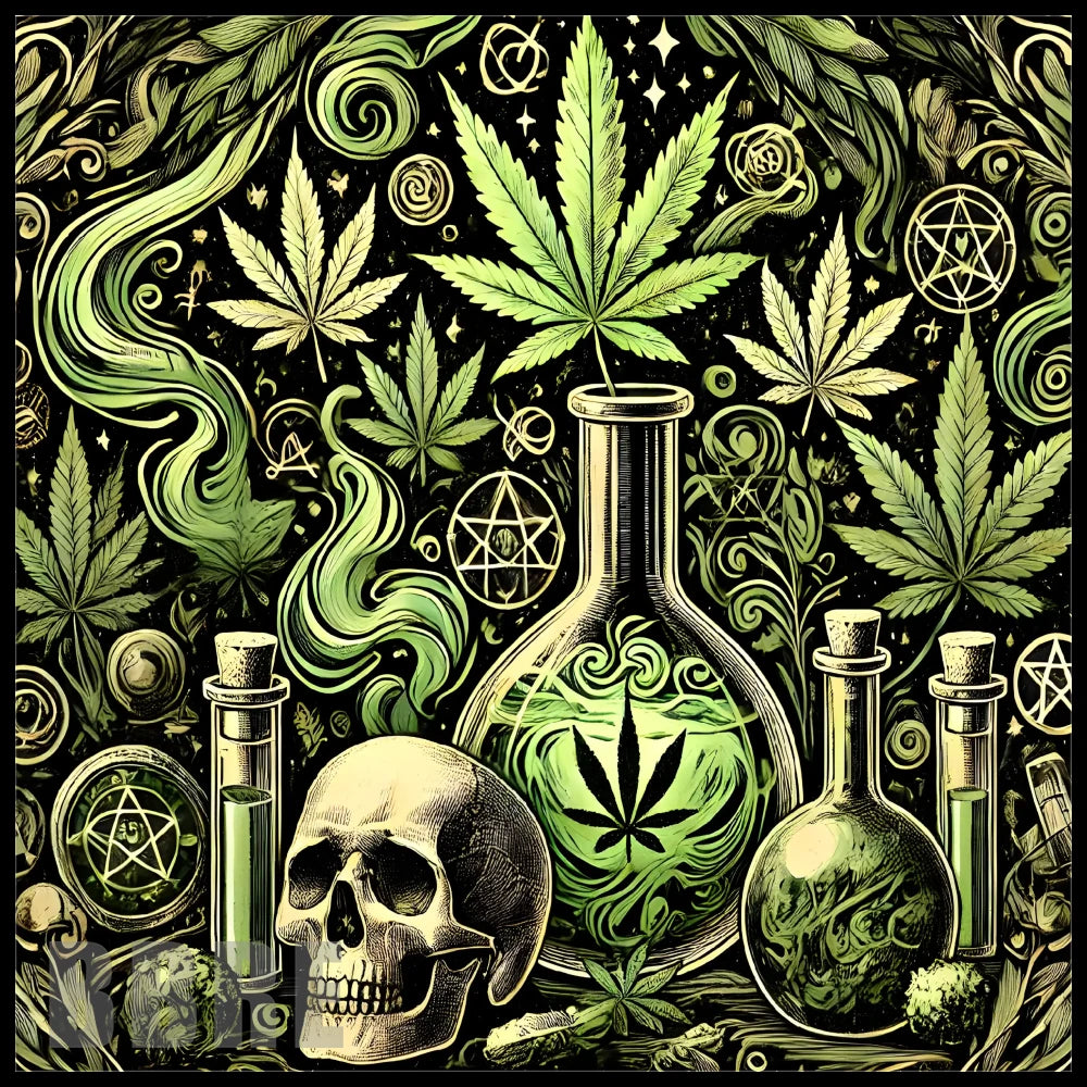 Mystical Cannabis 20 OZ Sublimation Wrap