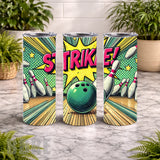 Bowling Strike 20 OZ Wrap Mockup