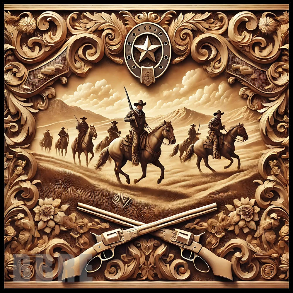 Cowboy Adventure 20 OZ Sublimation Wrap