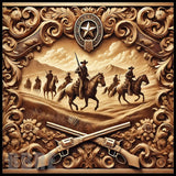 Cowboy Adventure 20 OZ Sublimation Wrap