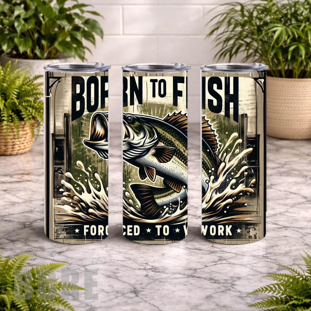 Fishing Tumbler 5 20 OZ Wrap Mockup