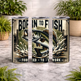 Fishing Tumbler 5 20 OZ Wrap Mockup