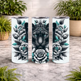 Panther Floral 2 20 OZ Wrap Mockup