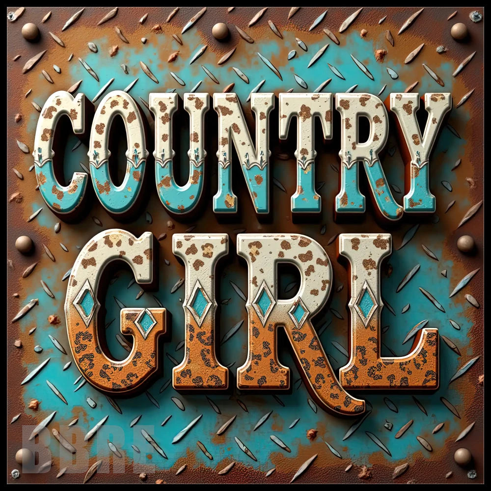 Country Girl 20 OZ Sublimation Wrap