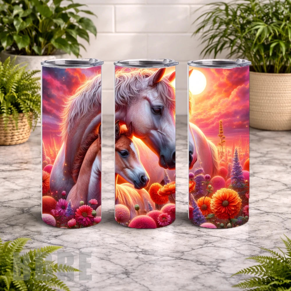 Majestic Horses 11 20 OZ Wrap Mockup