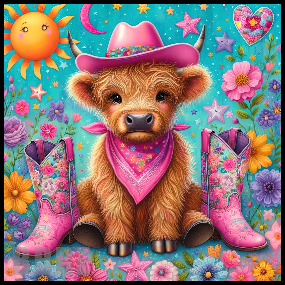 Cowgirl Calf 20 OZ Sublimation Wrap