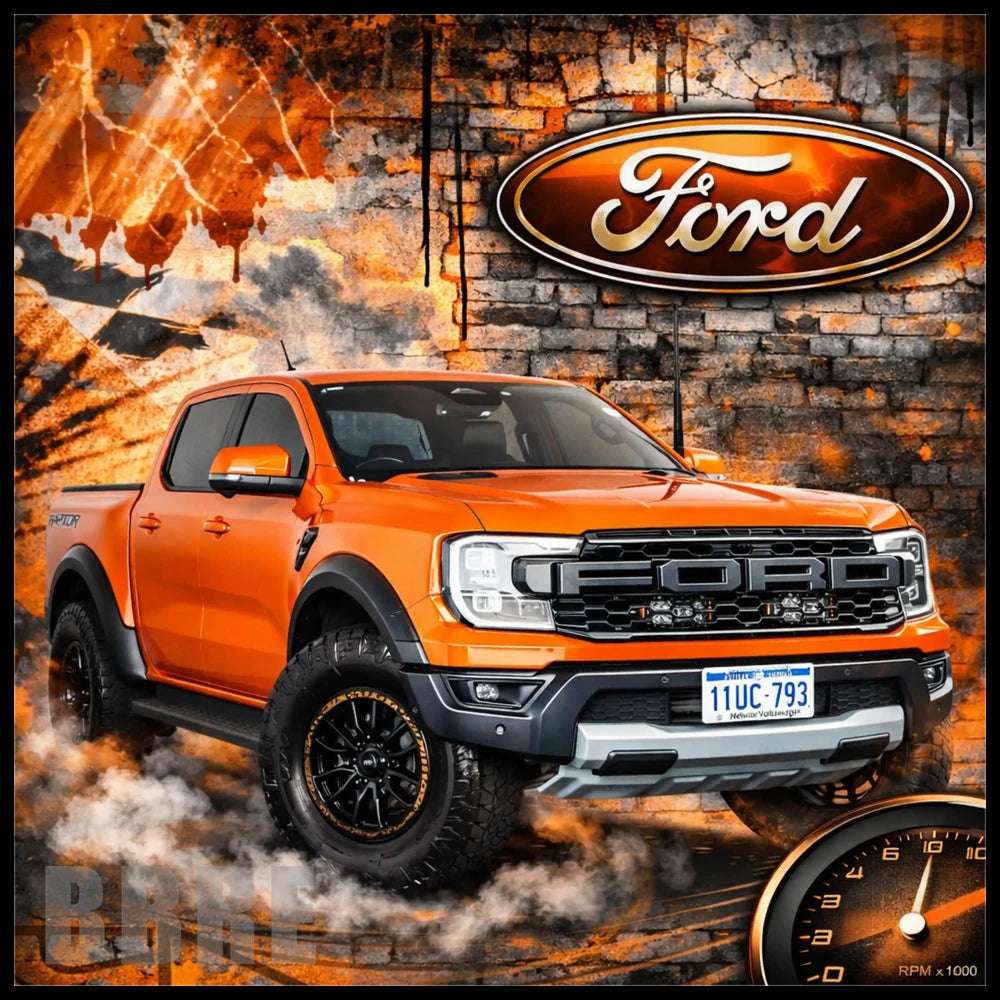 Ford Raptor 20 OZ Sublimation Wrap