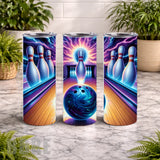 Cosmic Bowling 20 OZ Wrap Mockup