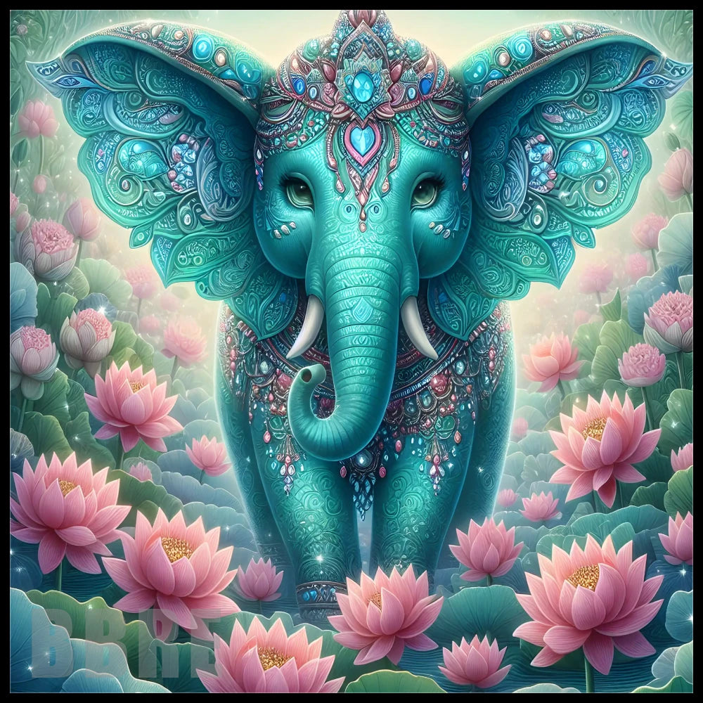 Majestic Elephant 8 20 OZ Sublimation Wrap