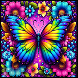 Colorful Butterfly 6 20 OZ Sublimation Wrap