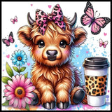 Cute Highland Cow 7 20 OZ Sublimation Wrap