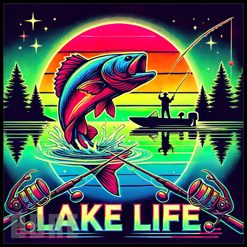Lake Life 20 OZ Sublimation Wrap