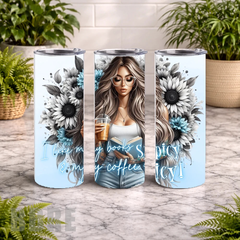 Spicy Coffee 3 20 OZ Wrap Mockup