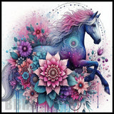 Floral Unicorn 3 20 OZ Sublimation Wrap