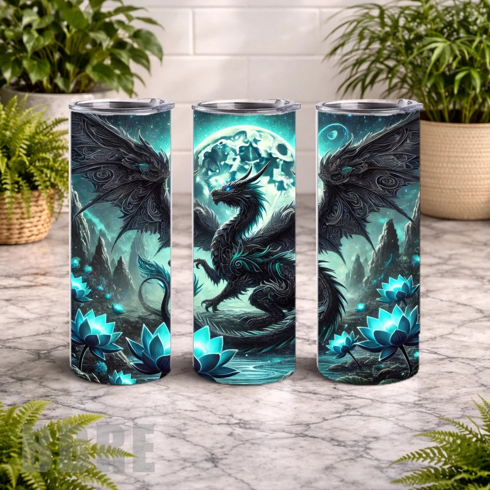 Mystic Dragon 5 20 OZ Wrap Mockup
