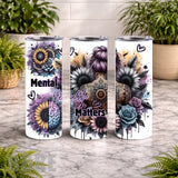 Mental Health 20 OZ Wrap Mockup