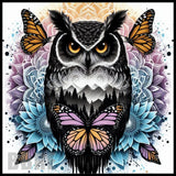 Majestic Owl 5 20 OZ Sublimation Wrap